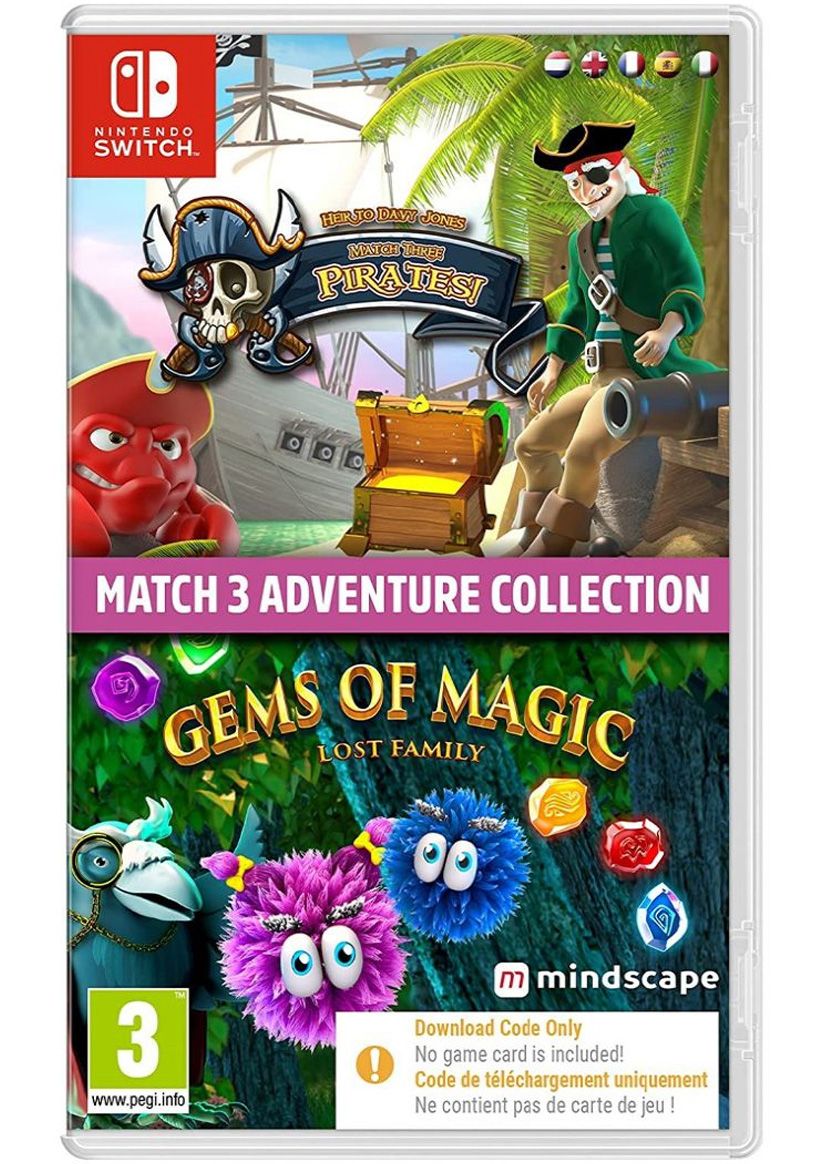 Match 3 Adventure Collection (Code in a Box) on Nintendo Switch