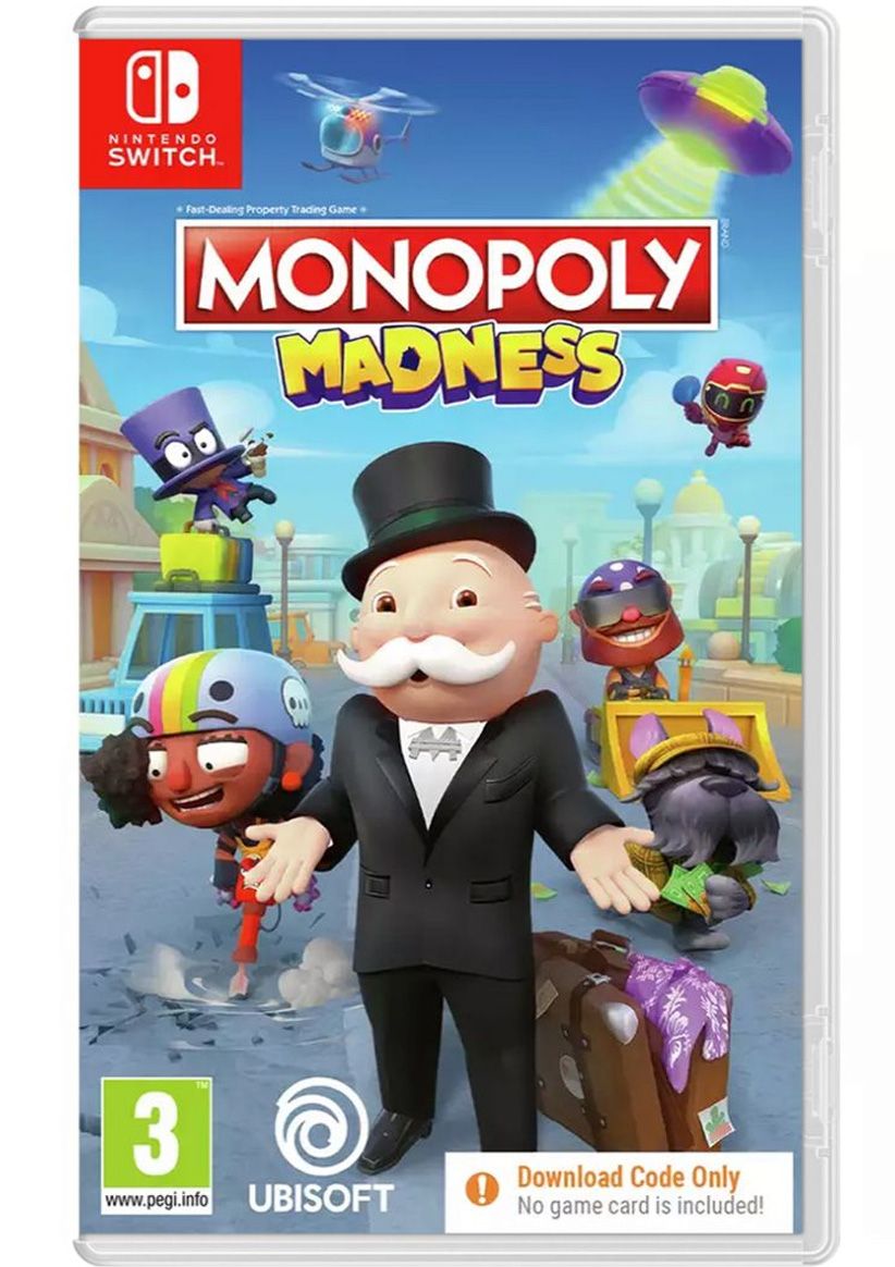 Monopoly Madness (Code in a Box)  on Nintendo Switch