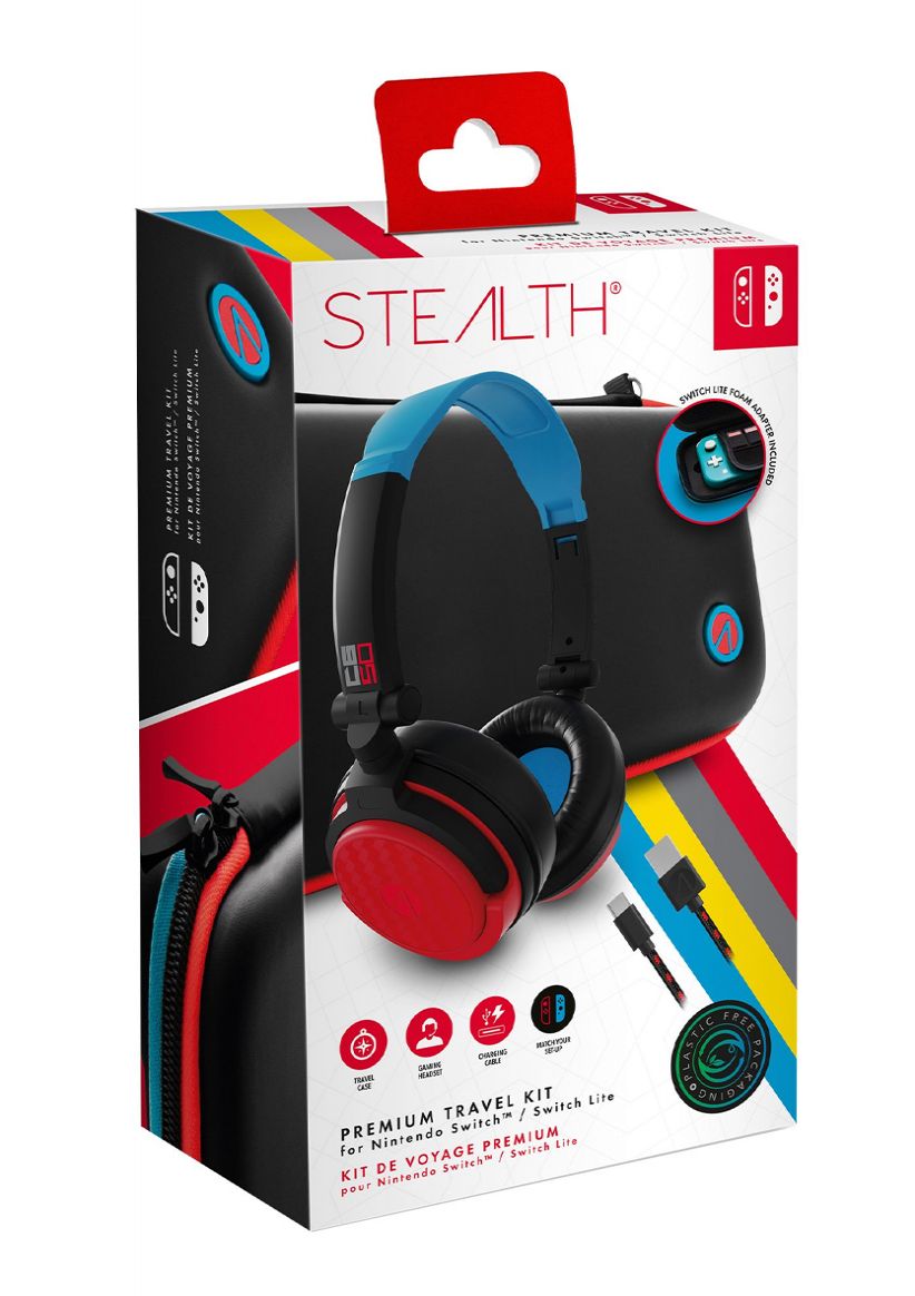 STEALTH SWL-50 Nintendo Switch & Switch Lite Premium Travel Kit on Nintendo Switch