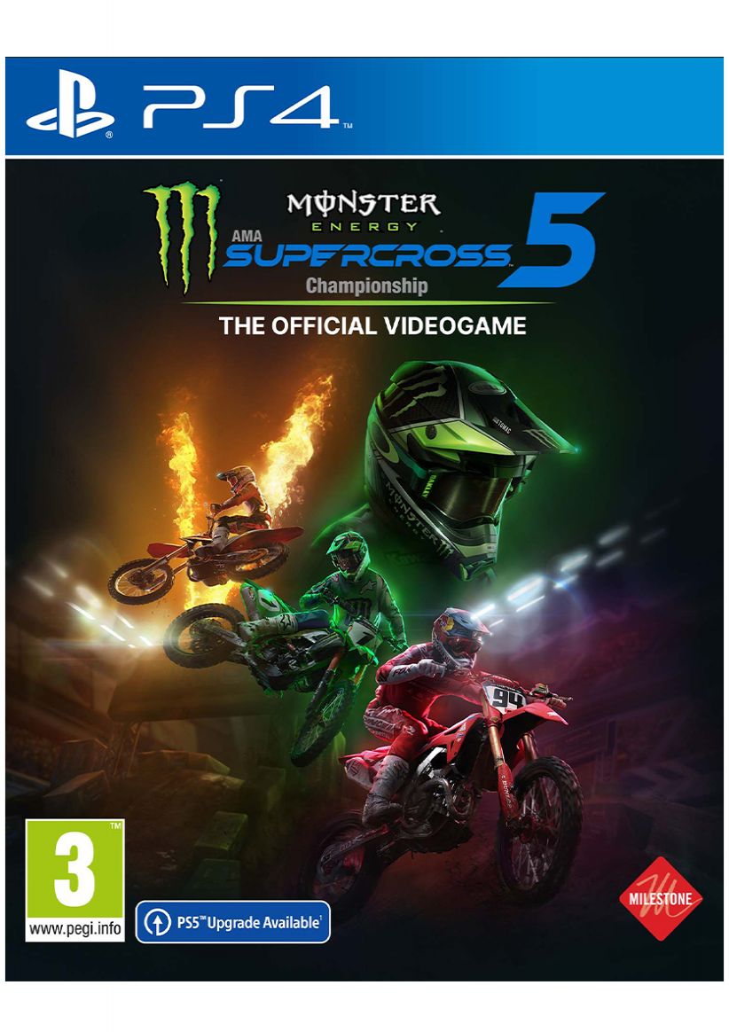 Monster Energy Supercross - The Official Videogame 5 on PlayStation 4