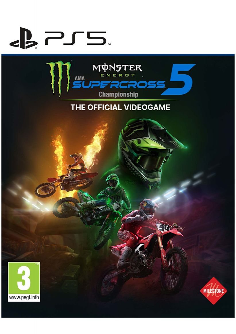 Monster Energy Supercross - The Official Videogame 5 on PlayStation 5