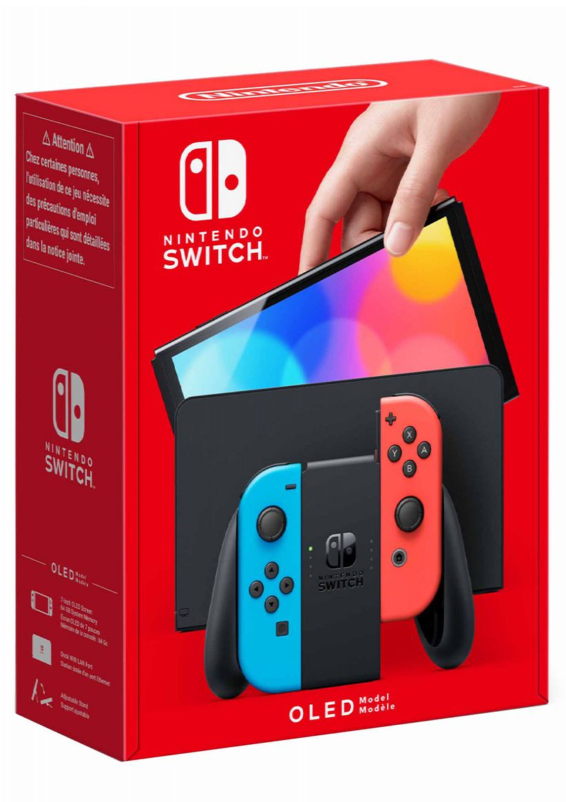 Nintendo Switch Console - Neon (OLED Model) 