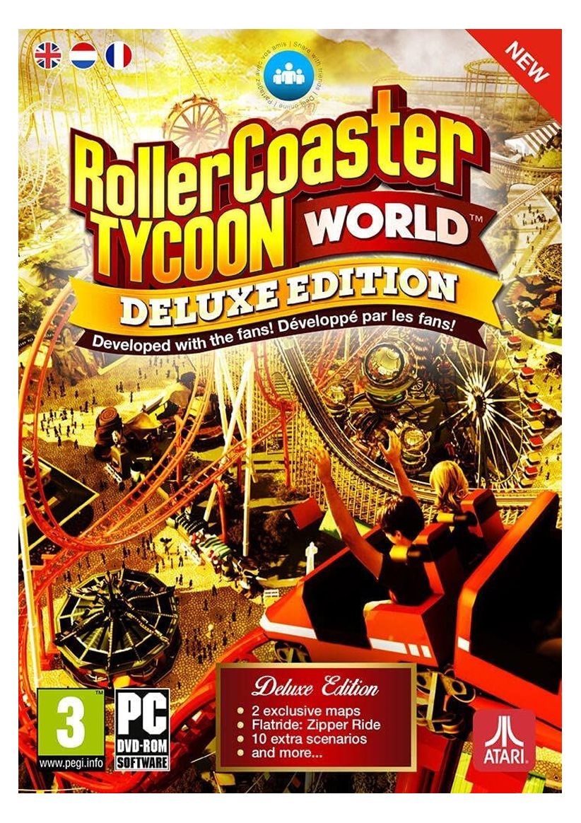 Rollercoaster Tycoon World Deluxe Edition on PC