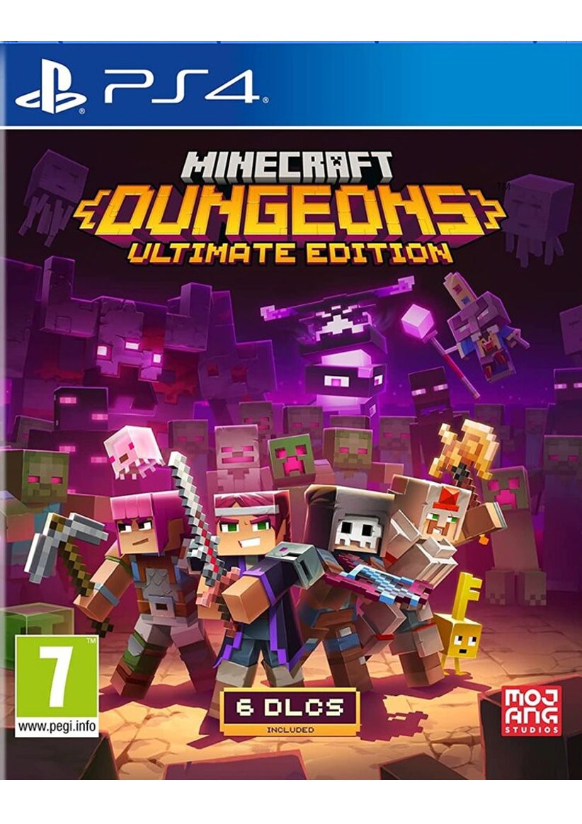 Minecraft Dungeons Ultimate Edition on PlayStation 4