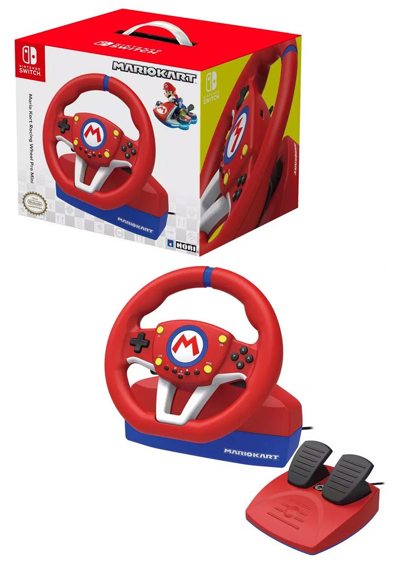 HORI Mario Kart Racing Wheel Pro Mini for Nintendo Switch on Nintendo Switch