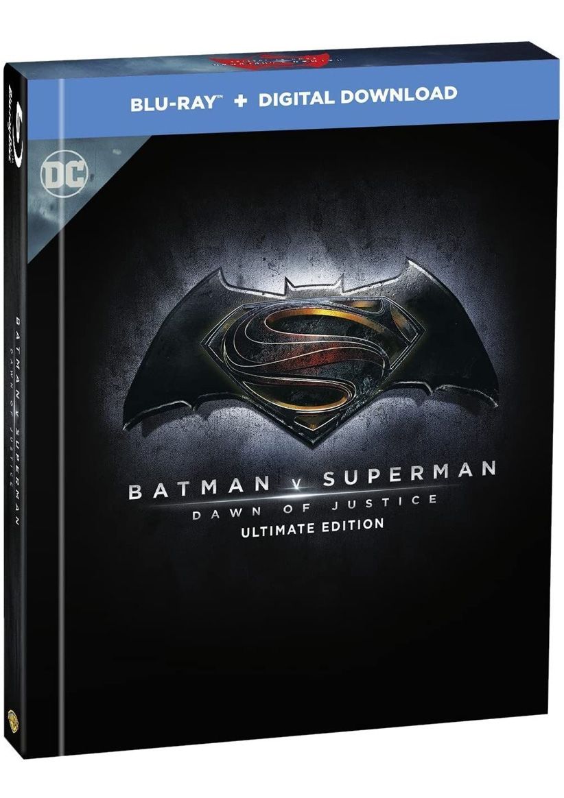 Batman v Superman: Dawn of Justice (Filmbook) (Ultimate Edition) on Blu-ray