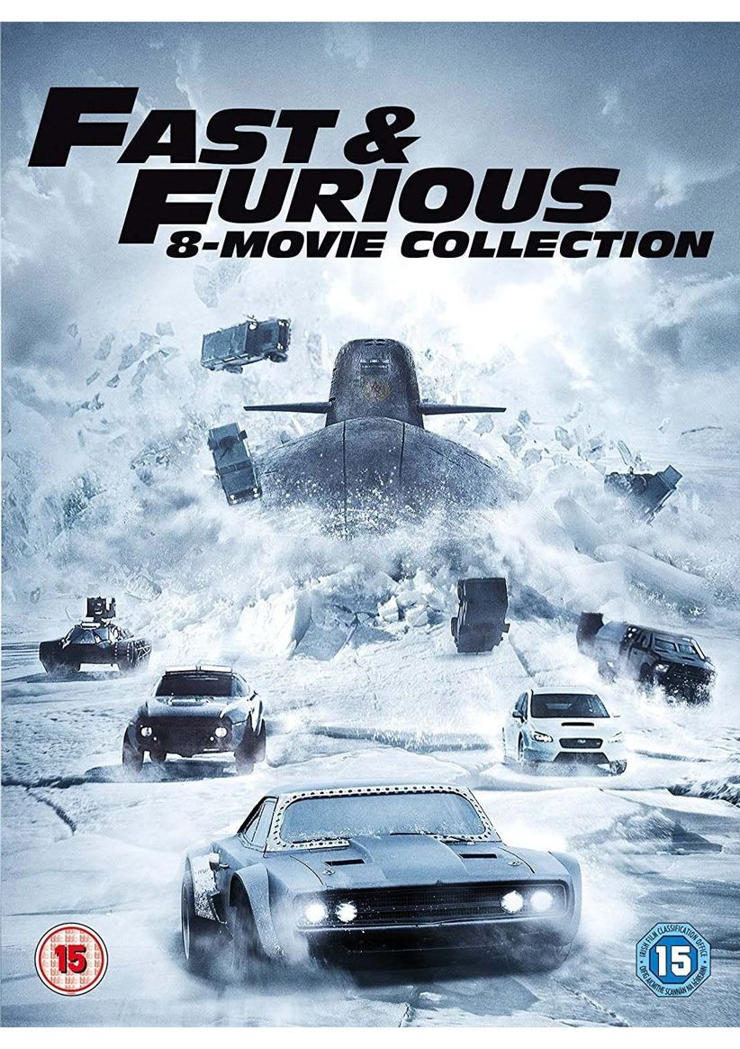 Fast & Furious 8-Film Collection (1-8 Box Set) on DVD