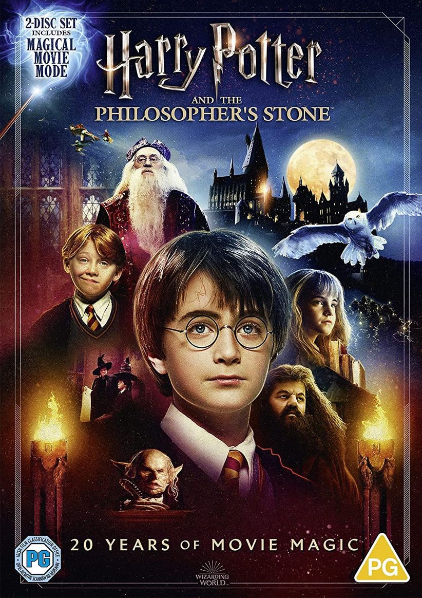 Harry Potter and the Philosophers Stone 2 Disc (20th Anniversary Edition) on DVD