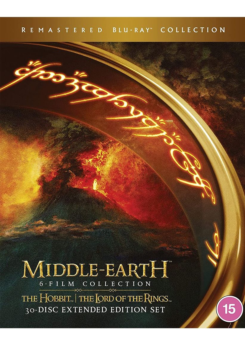 Middle-earth: 6-film Collection (Remastered Extended) on Blu-ray