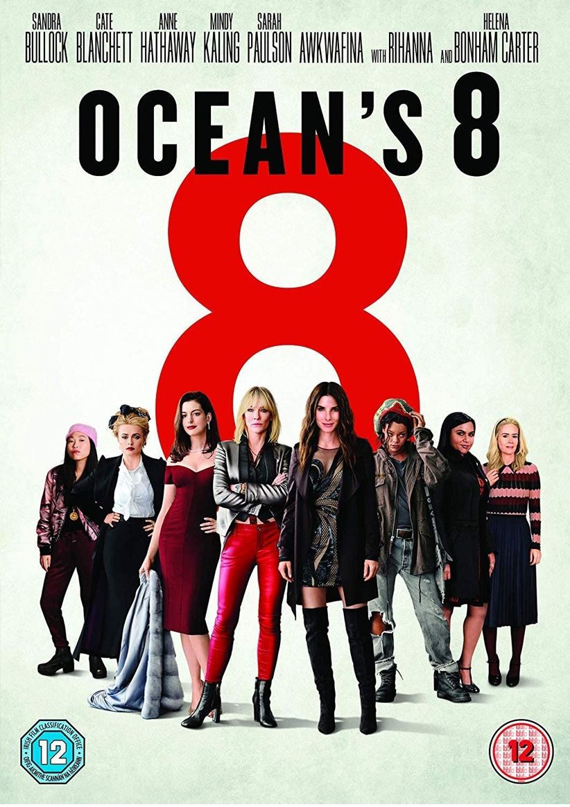 Oceans 8 on DVD