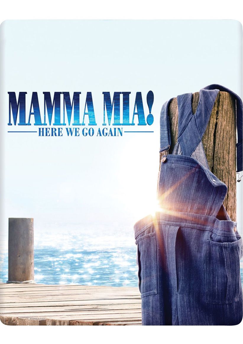 Mamma Mia Here We Go Again Steelbook 4K Ultra HD + Digital on 4K UHD