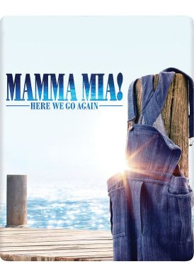 Mamma Mia Here We Go Again Steelbook 4K Ultra HD + Digital... 