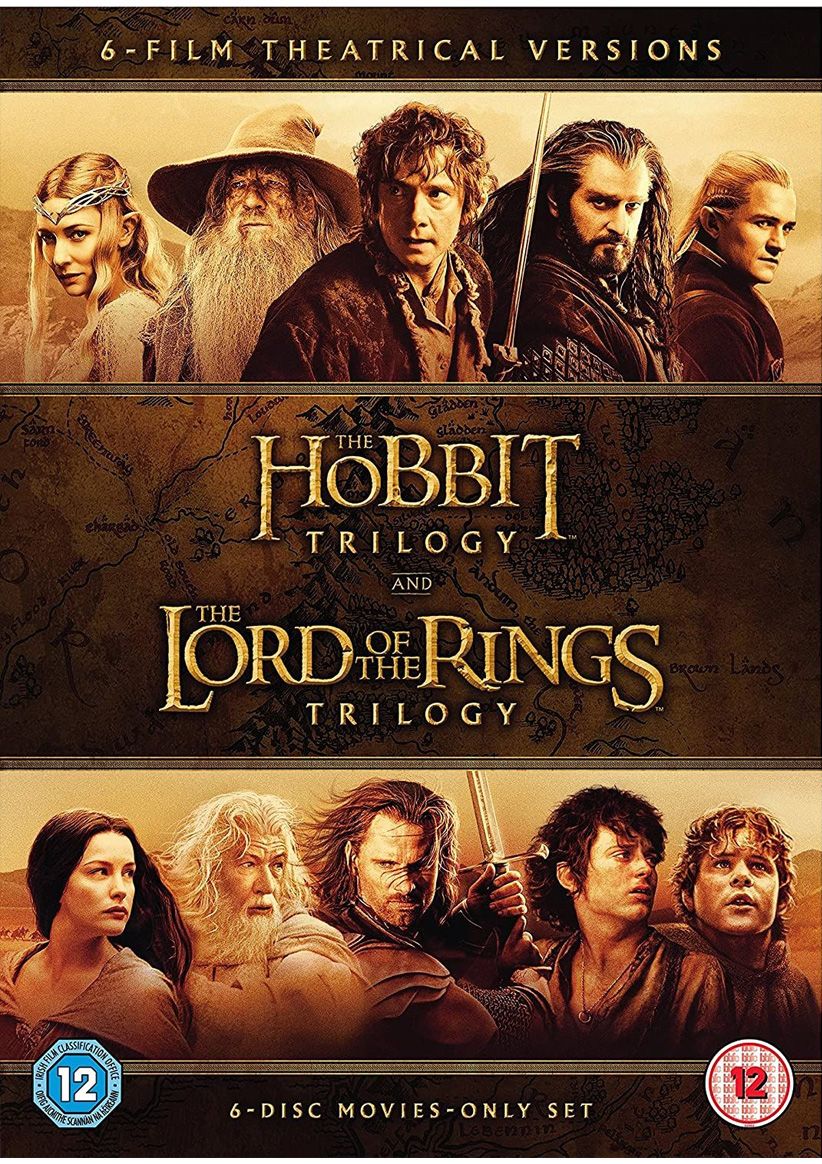 The Middle Earth Collection (The Lord Of The Rings / The Hobbit) on DVD