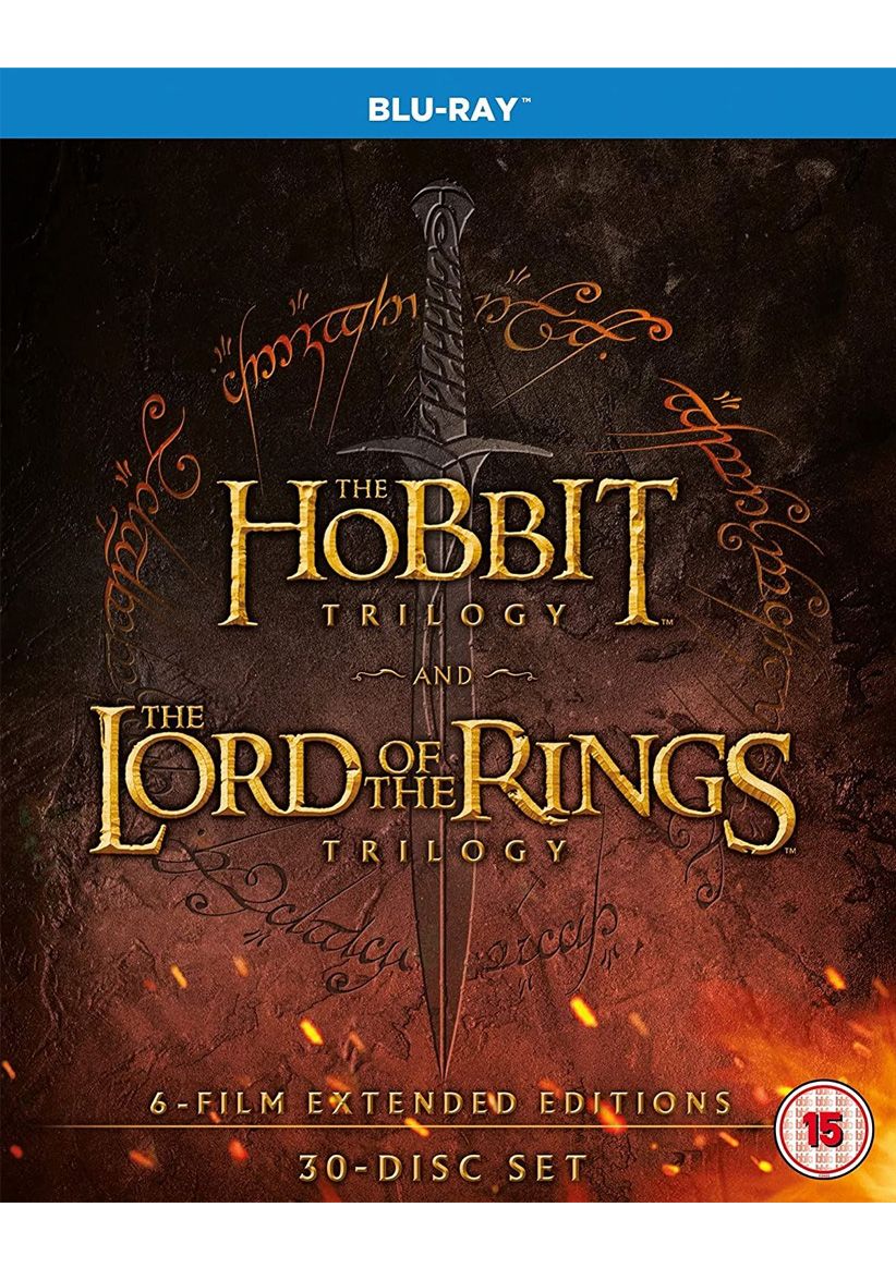 The Middle Earth Collection (The Lord Of The Rings / The Hobbit) (Extended Edition) on Blu-ray