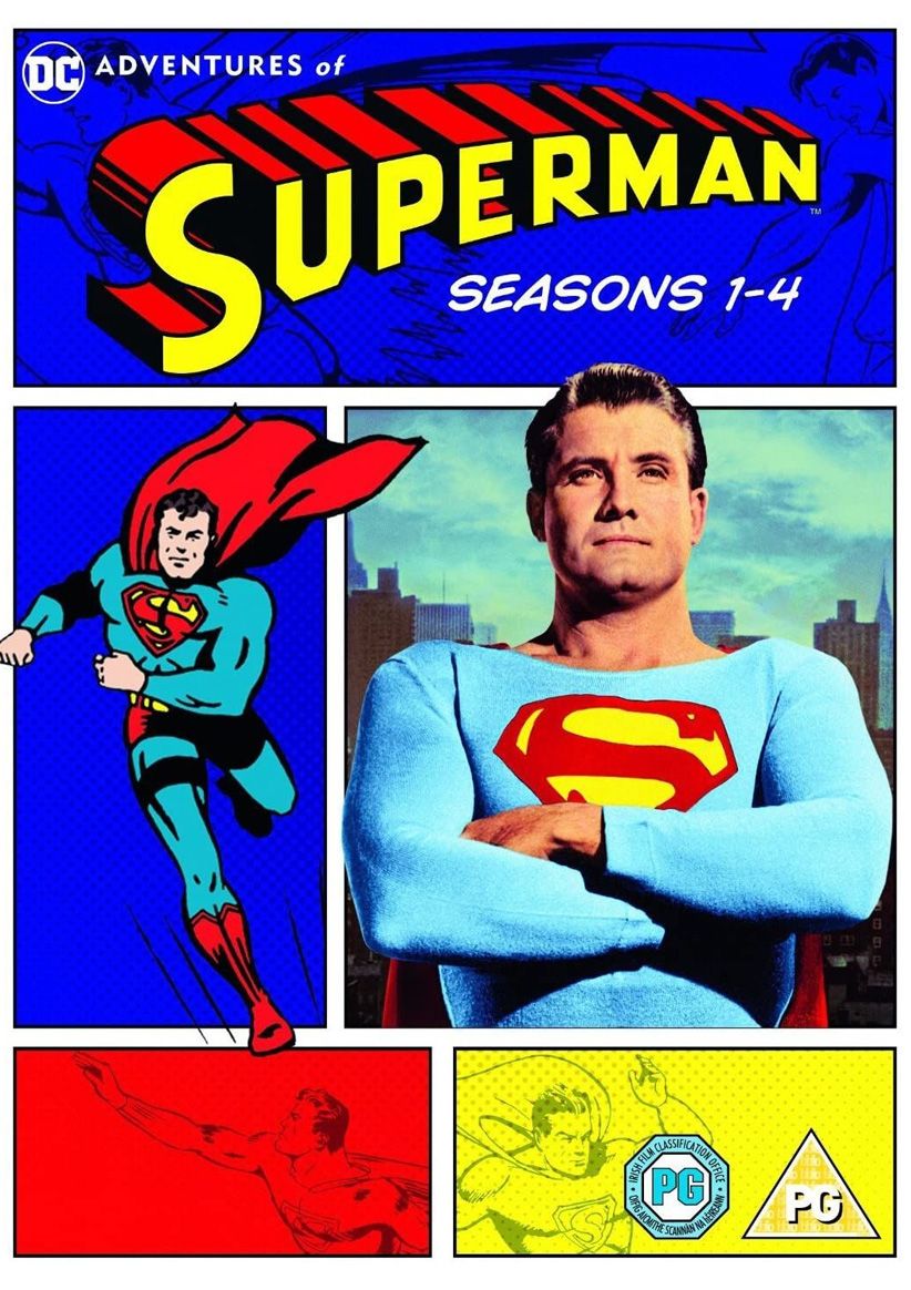 Adventures Of Superman: Seasons 1-4 on DVD