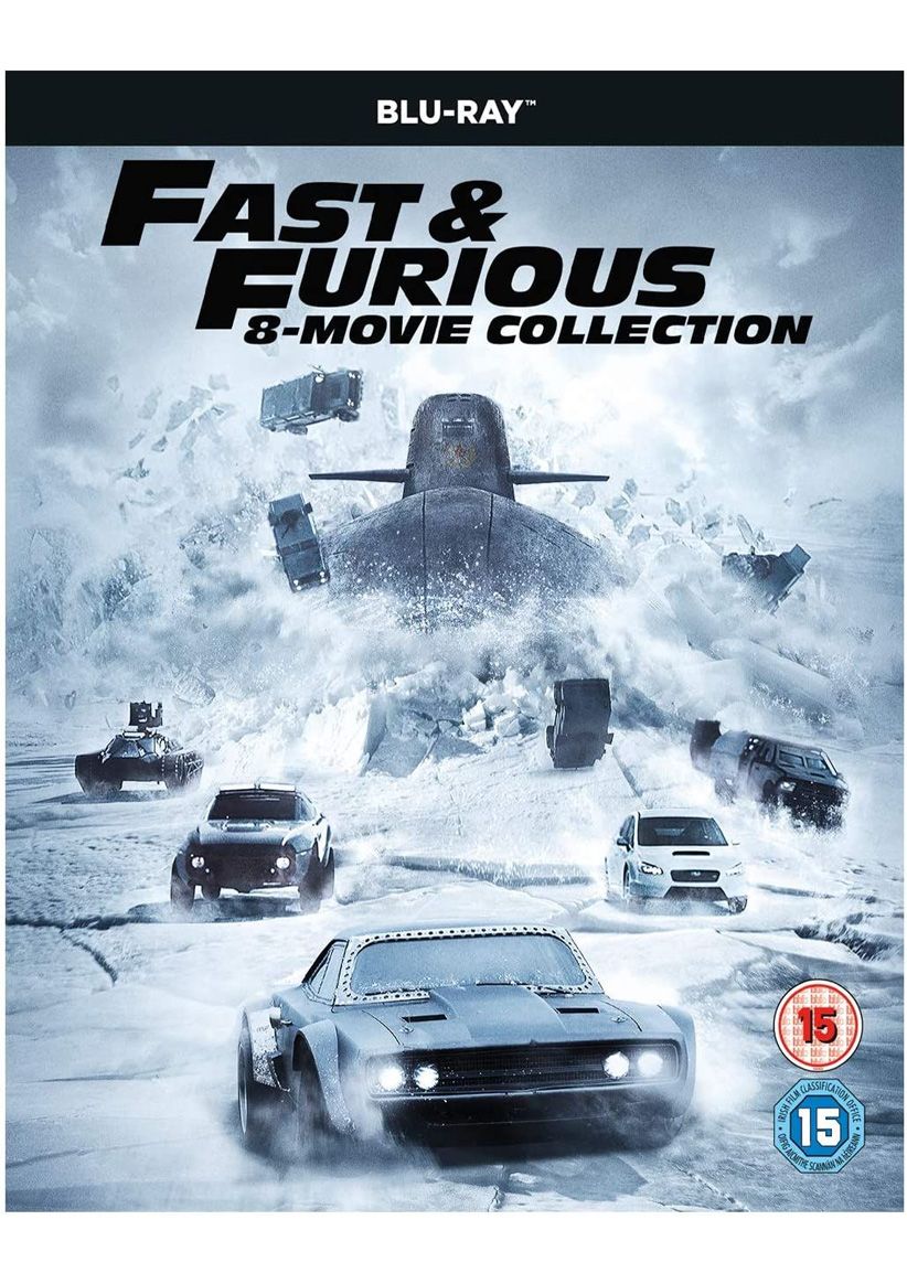 The fast & Furious 8-Film Collection on Blu-ray