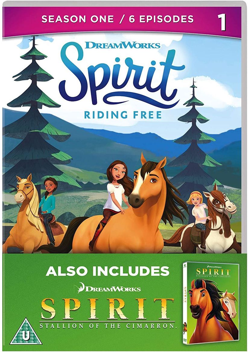 Spirit Riding Free : Season 1 (Also includes Spirit: Stallion Of The Cimarron) on DVD