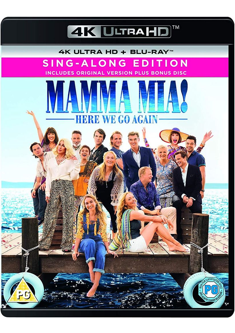 Mamma Mia! Here We Go Again on 4K UHD