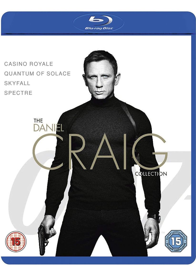 James Bond: The Daniel Craig Collection (4 Film) on Blu-ray