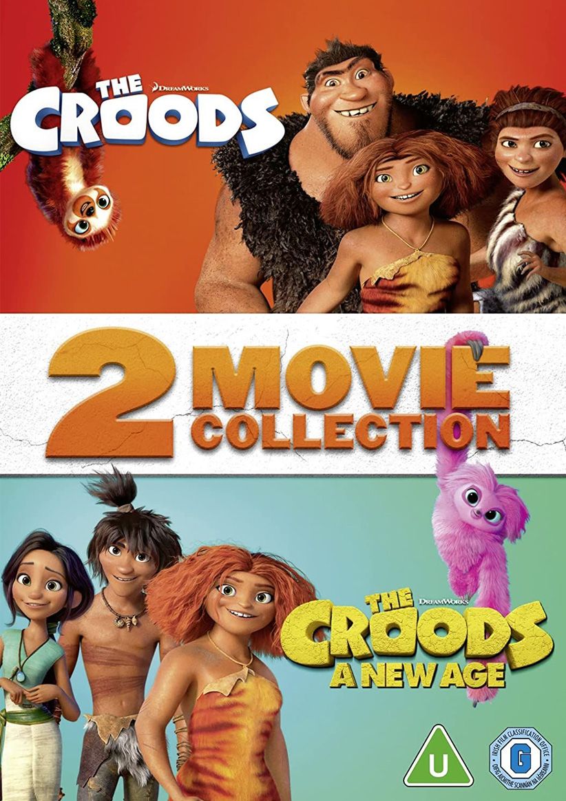 The Croods 1 & 2 Boxset on DVD