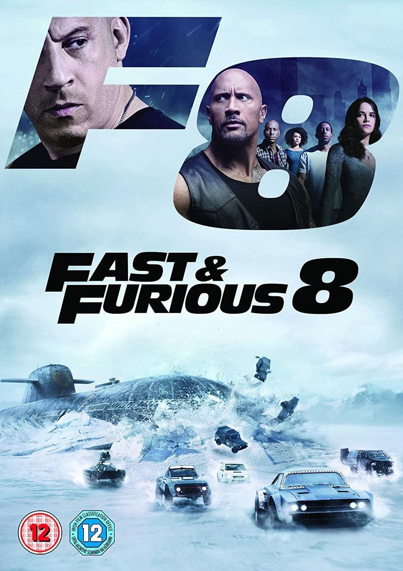 Fast and Furious 8 on DVD