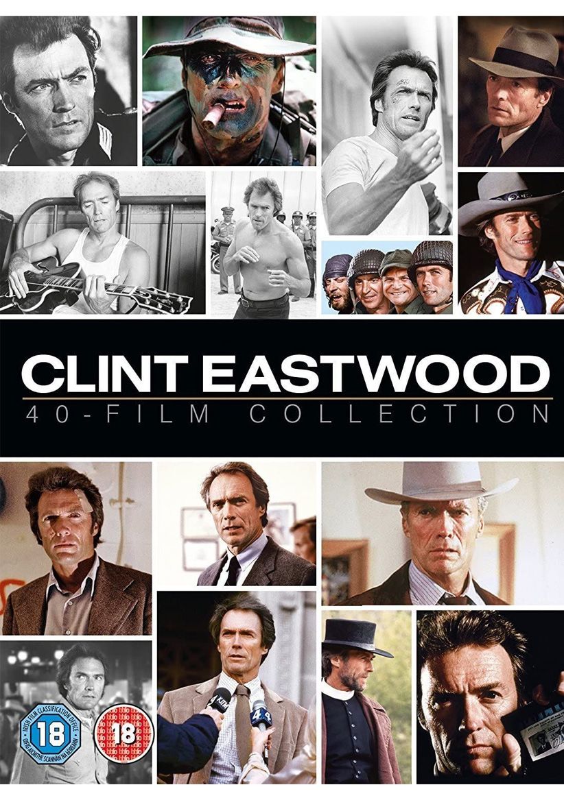 Clint Eastwood (40 Film Collection) on DVD