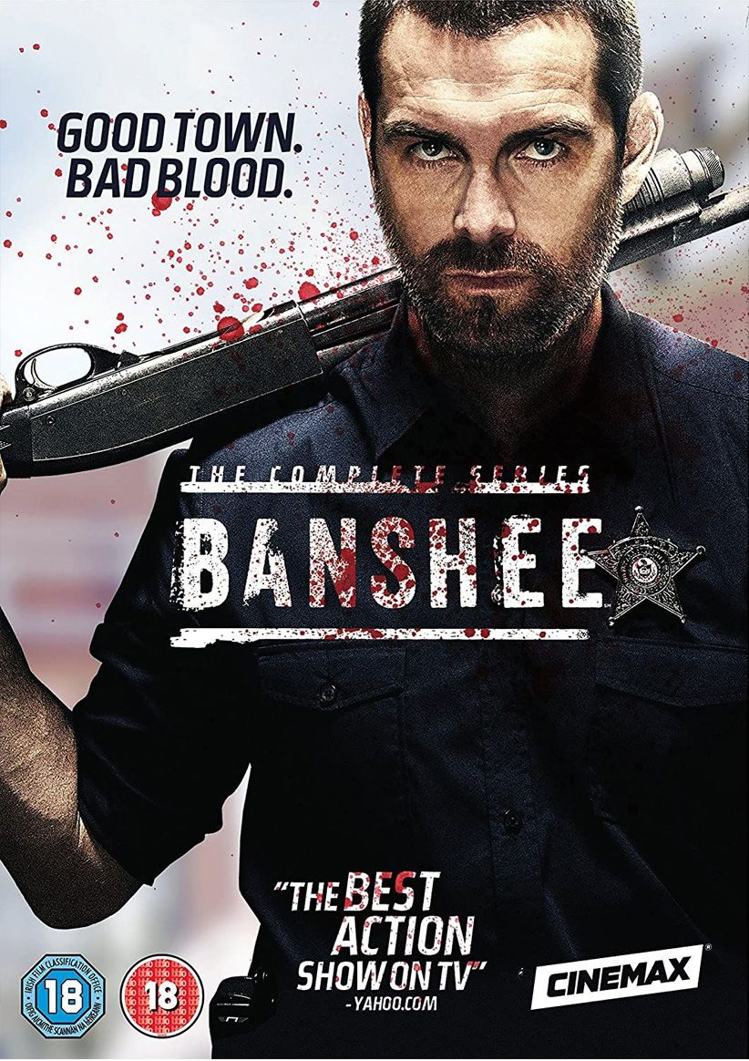 Banshee - Season 1-4 on DVD