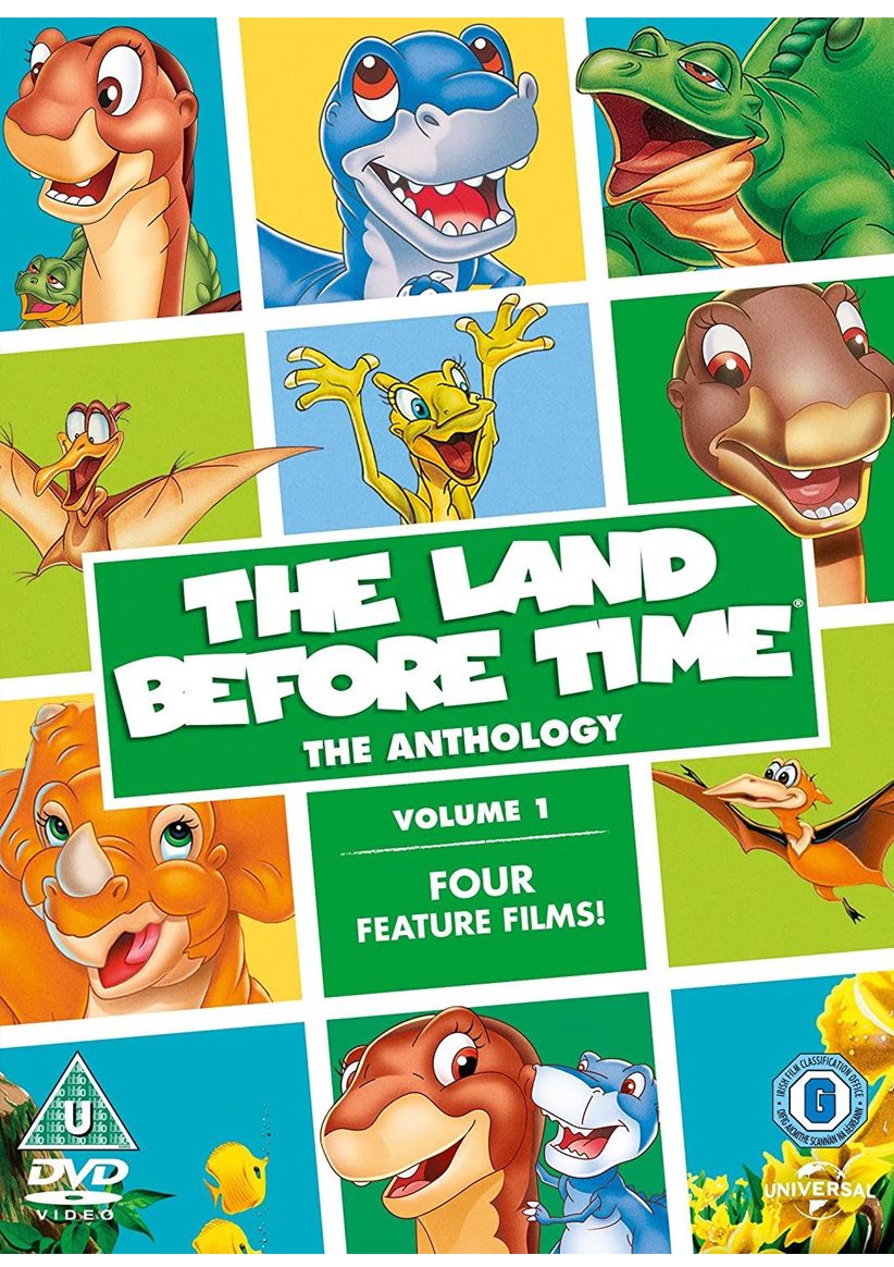 The Land Before Time: The Anthology Volume 1 (1-4) on DVD