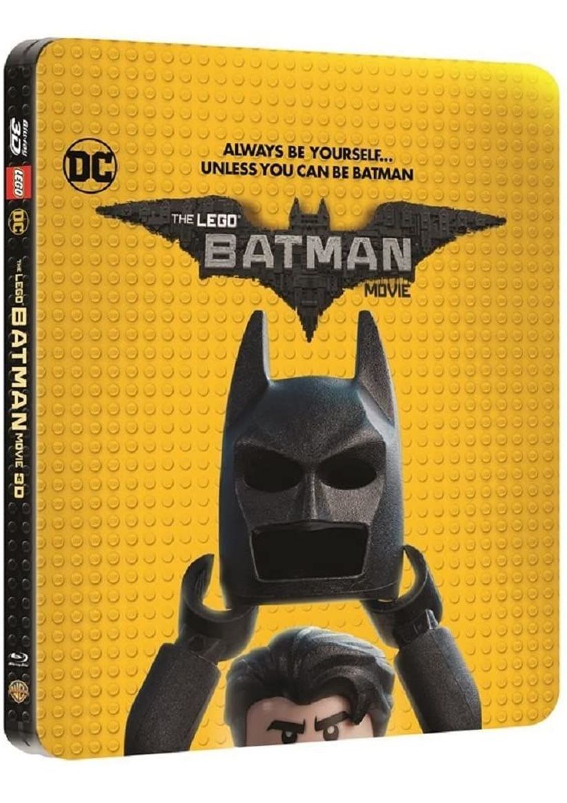 The LEGO Batman Movie (Includes 2D & 3D) - Limited Edition Steelbook on Blu-ray