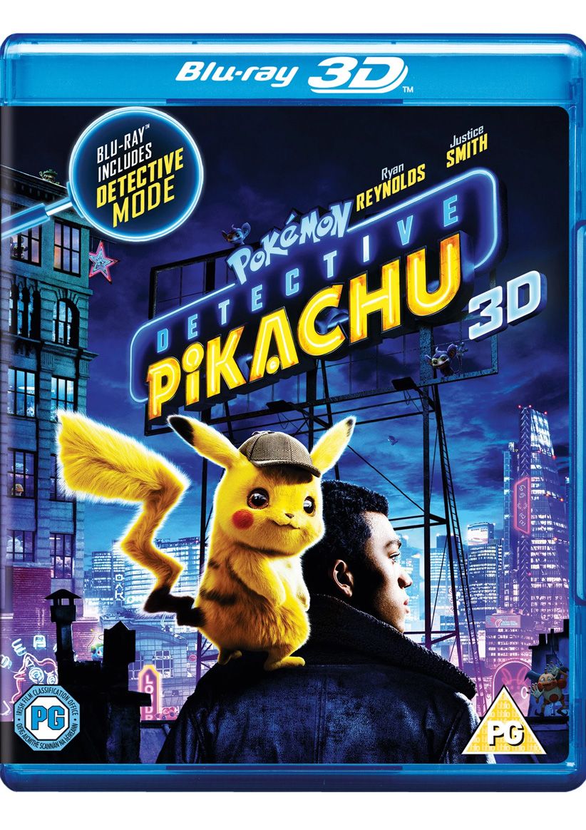 Pokémon Detective Pikachu (3D) on Blu-ray