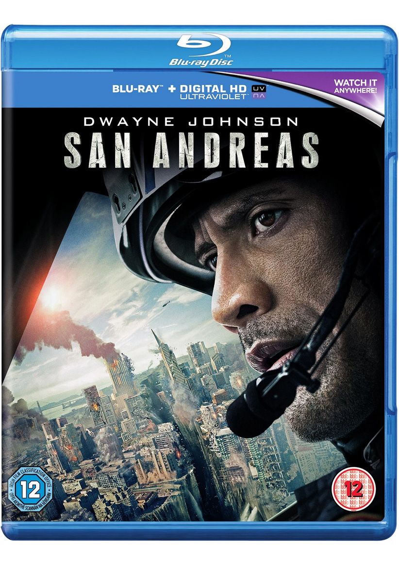San Andreas on Blu-ray