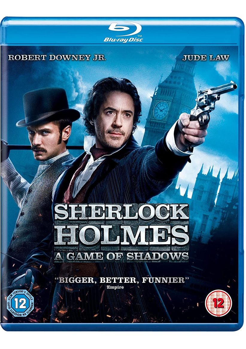 Sherlock Holmes 2: A Game Of Shadows on Blu-ray
