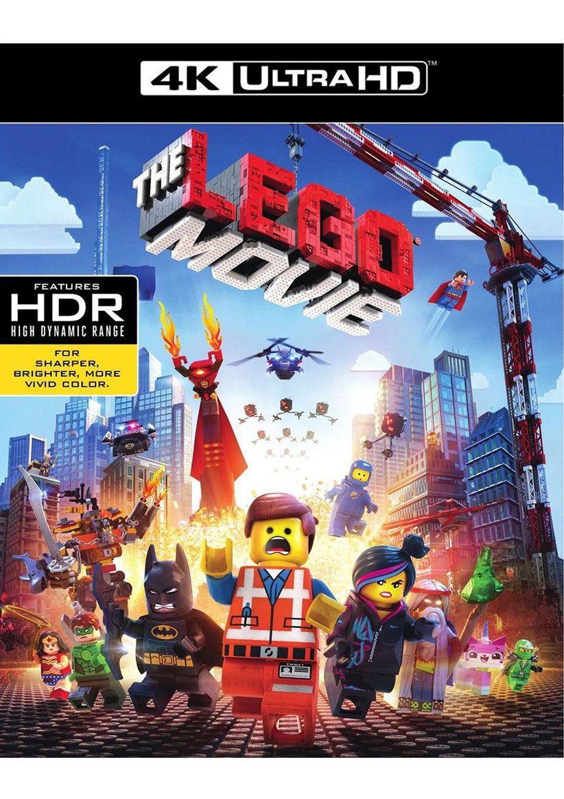 The Lego Movie Blu Ray on 4K UHD