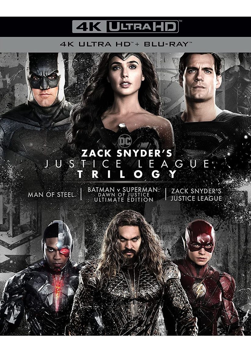 Zack Snyders Justice League Trilogy Ultimate Collectors Edition on 4K UHD