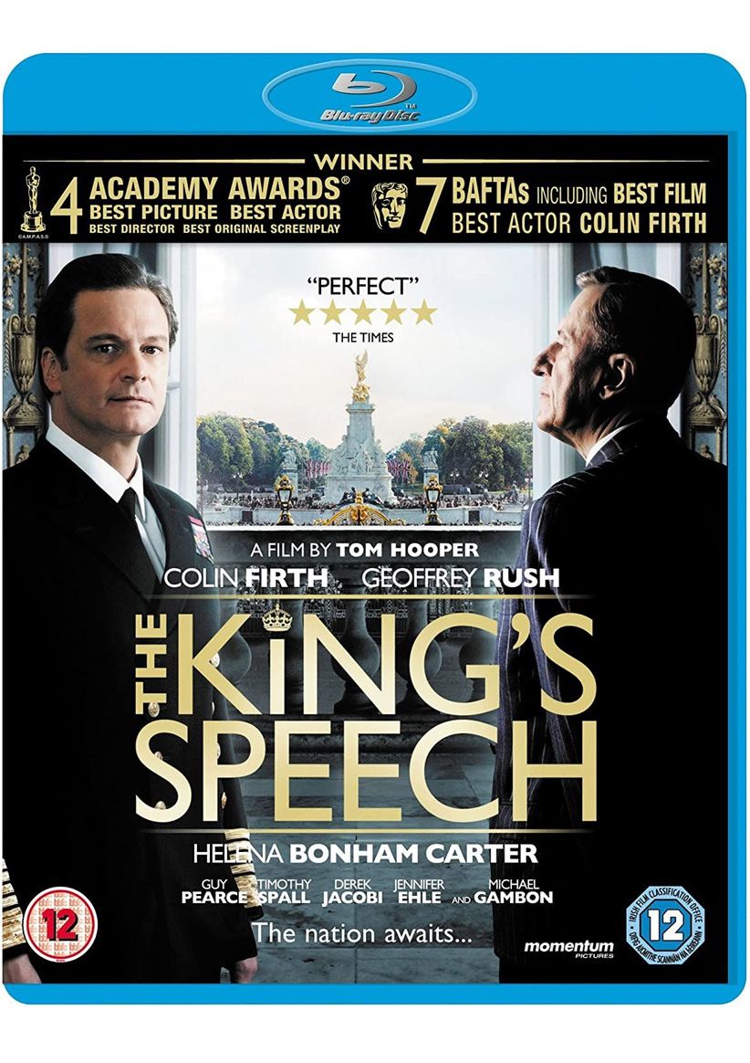 The Kings Speech on Blu-ray