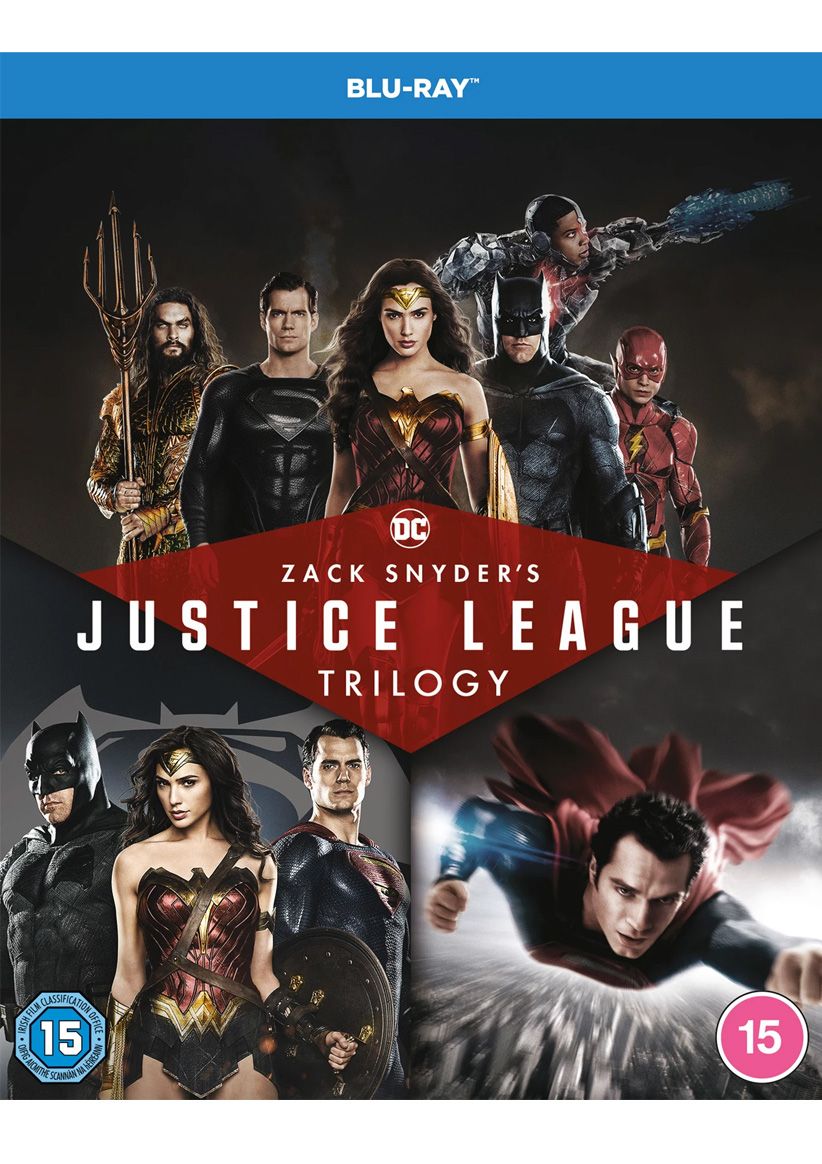 Zack Snyder's Justice League Trilogy on Blu-ray