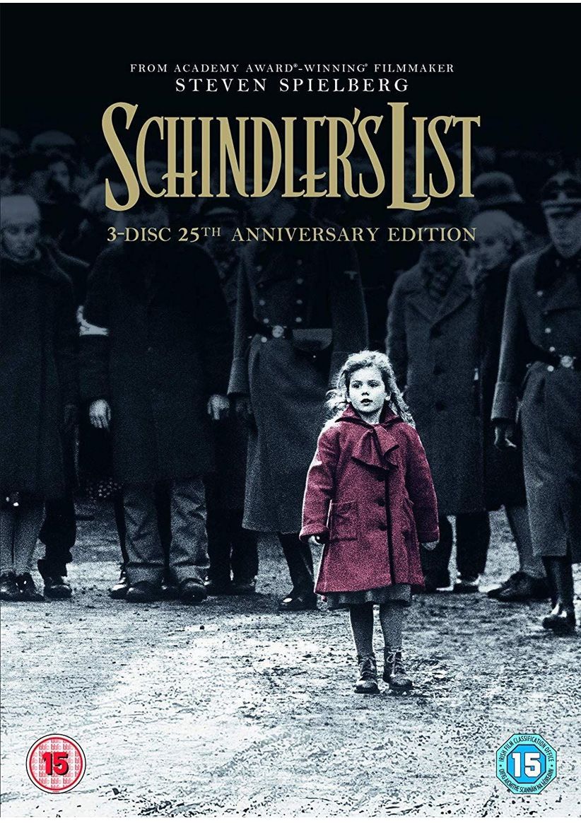 Schindlers List - 25th Anniversary Bonus Edition on DVD