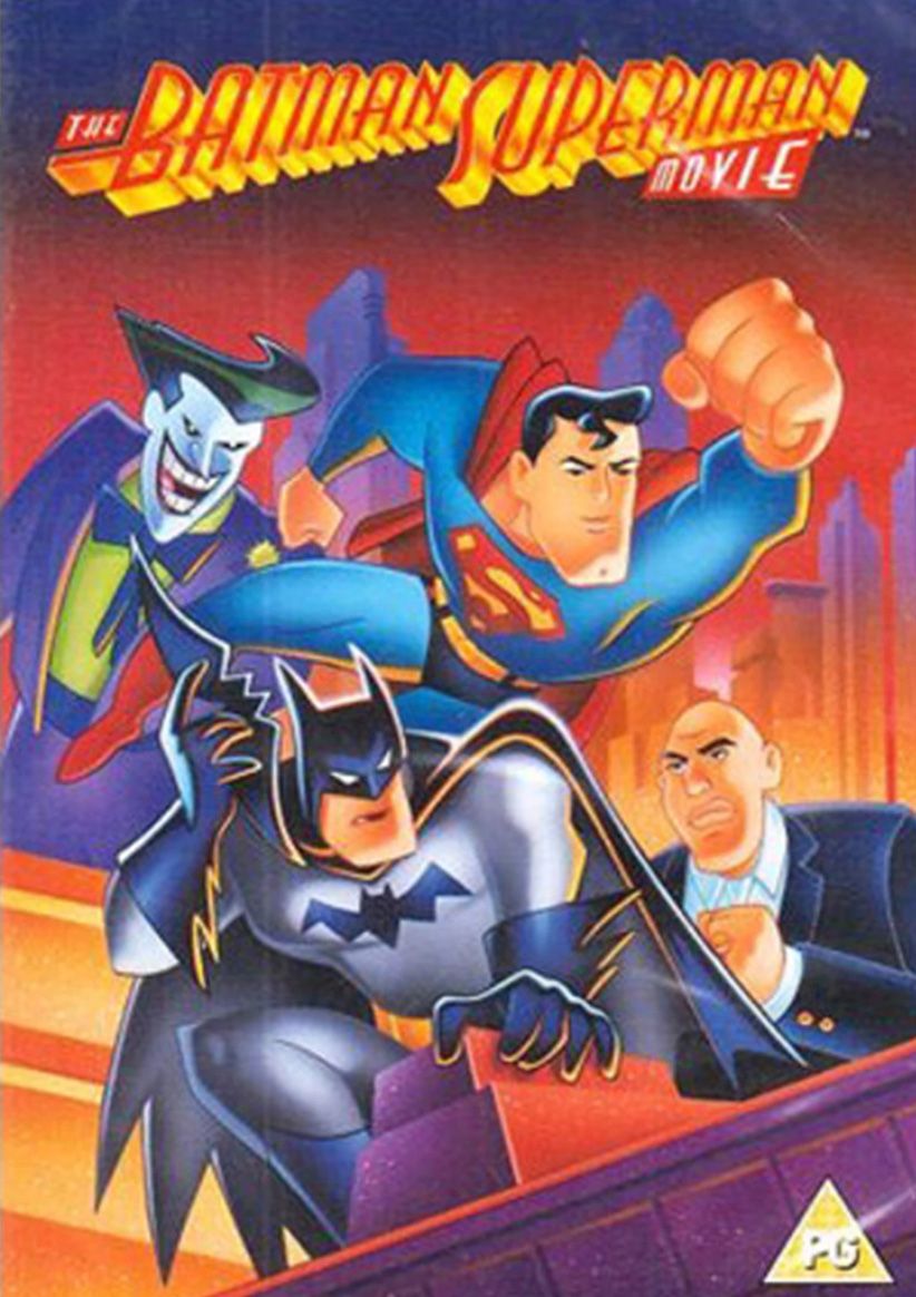 The Batman Superman Movie on DVD
