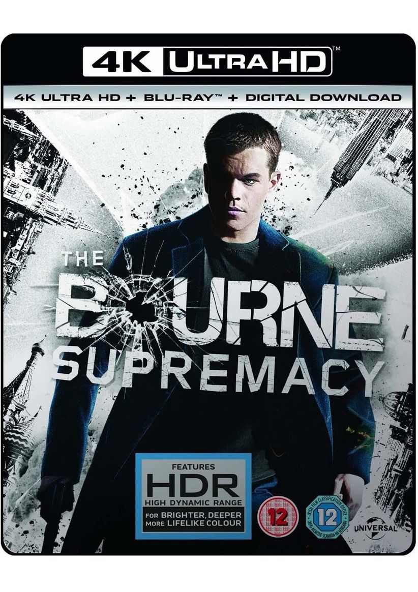 The Bourne Supremacy on 4K UHD