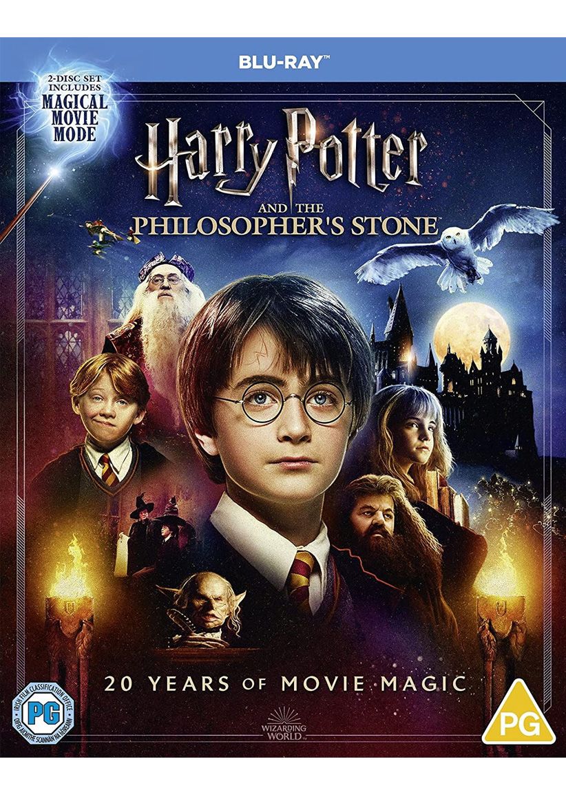 Harry Potter and the Philosophers Stone: The Magical Movie Mode (20th Anniversary Edition) on Blu-ray