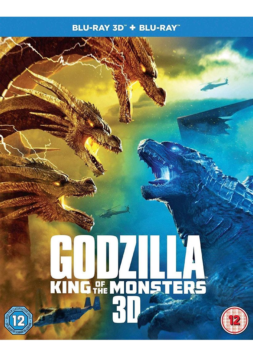Godzilla: King of the Monsters (3D) on Blu-ray