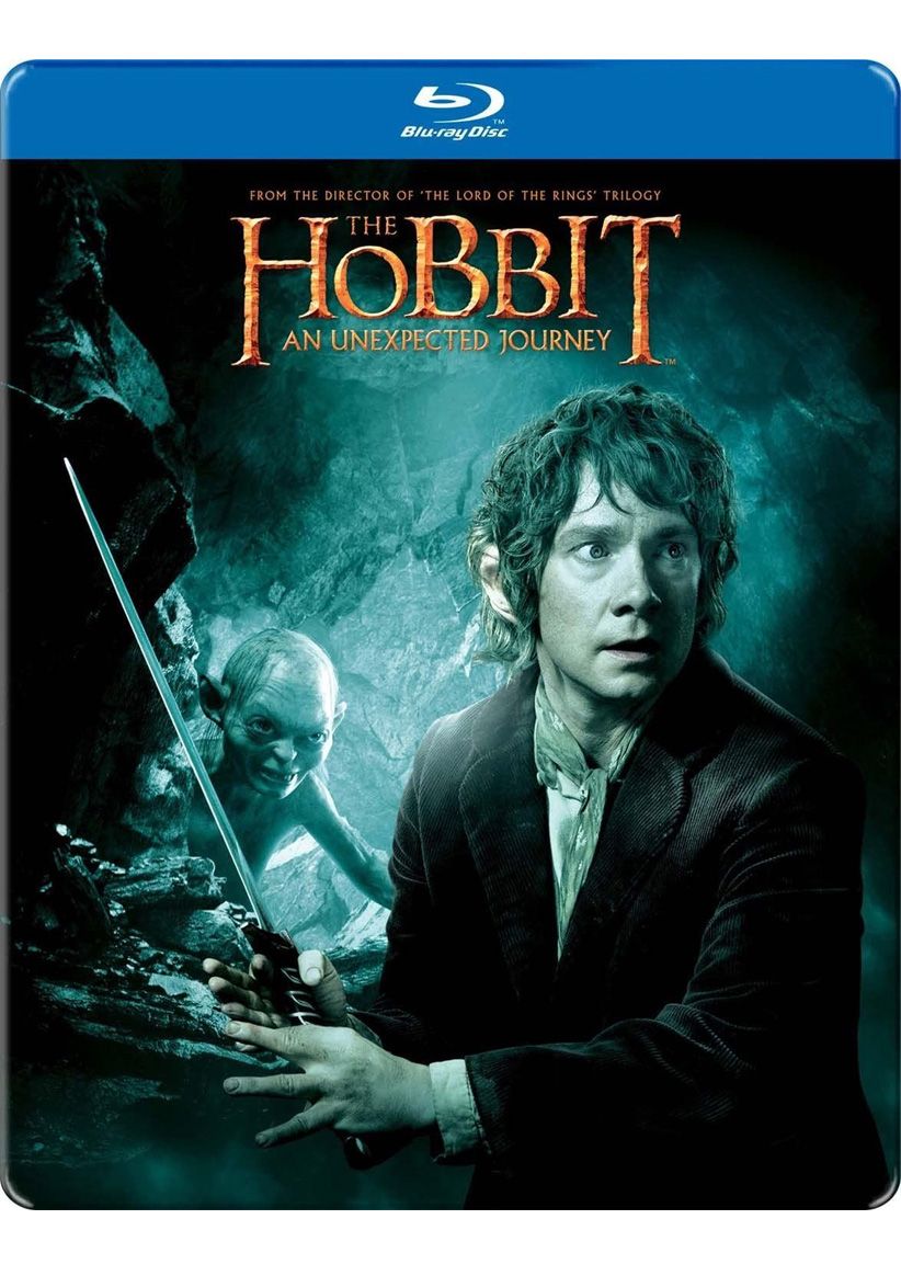 The Hobbit: An Unexpected Journey (Steelbook) on Blu-ray