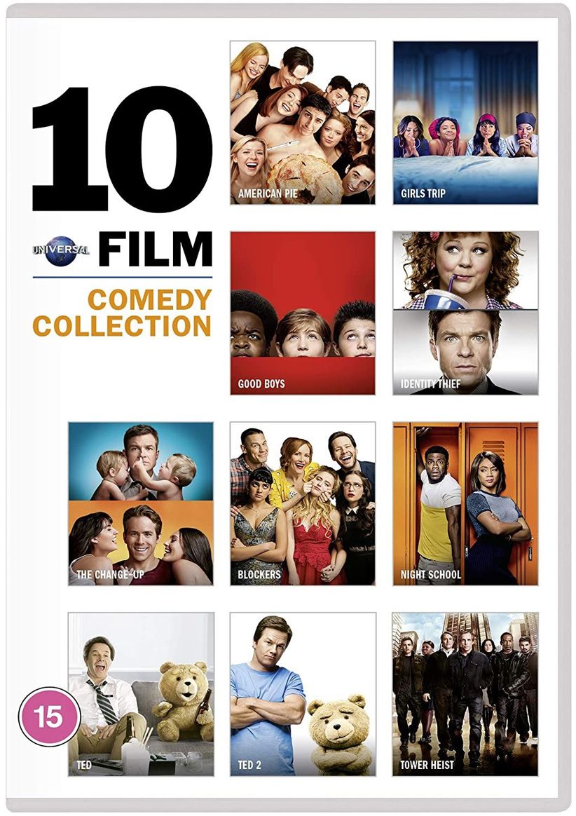 10-Film Comedy Collection on DVD