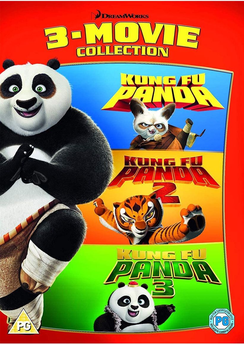 Kung Fu Panda: 3-Movie Collection on DVD