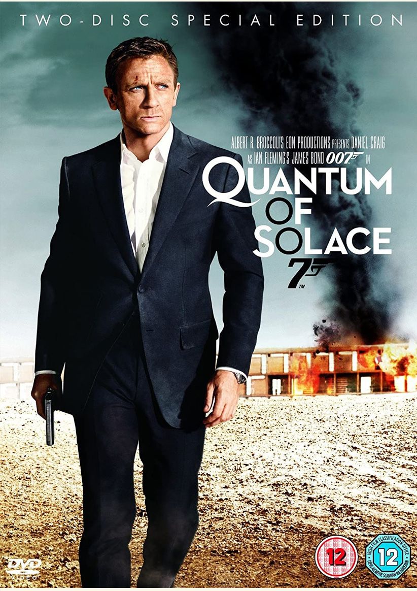 Quantum of Solace on DVD