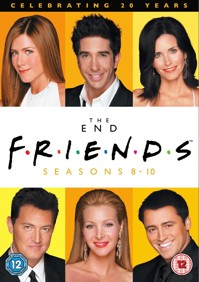Friends: The End (Seasons 8-10) (20th Anniversary Edition) on DVD