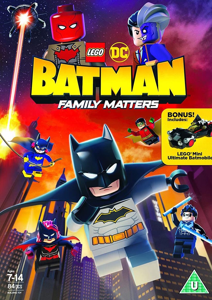 LEGO Batman Family Matters + Figure on DVD