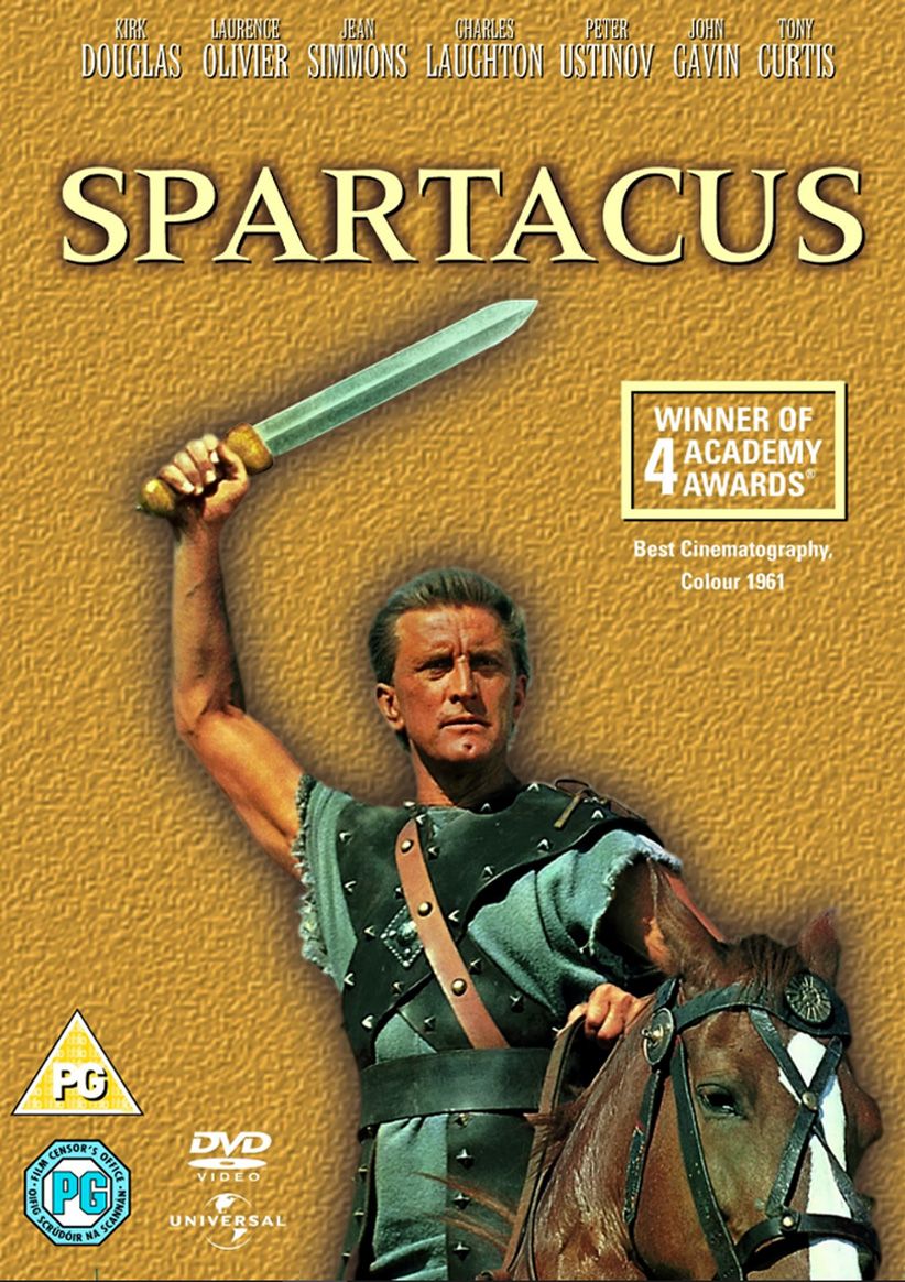 Spartacus on DVD