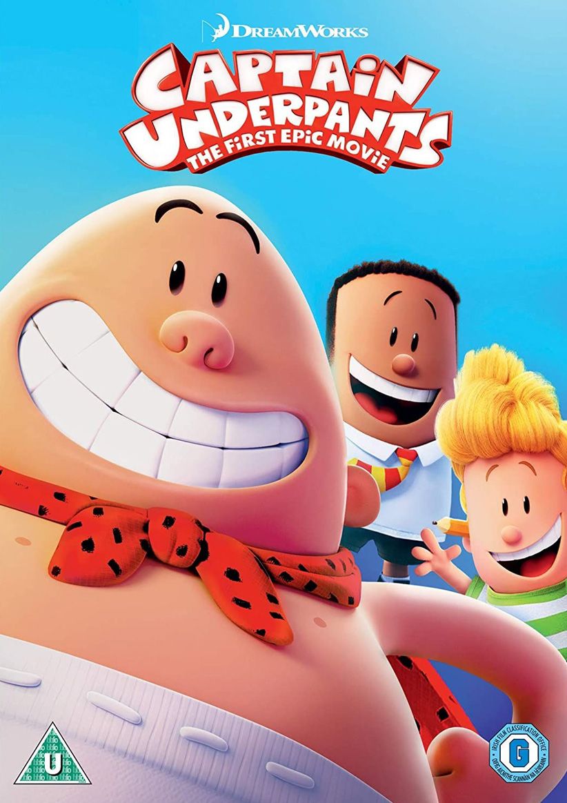 Captain Underpants on DVD