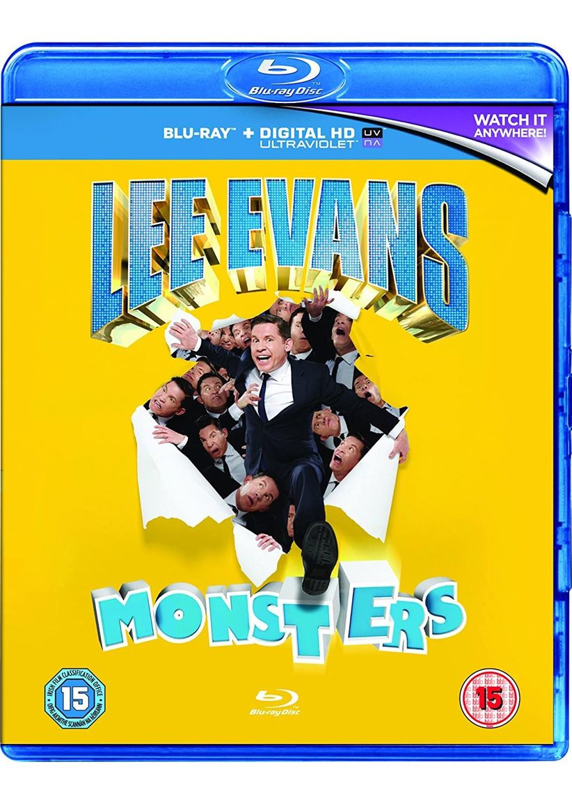 Lee Evans - Monsters Live on Blu-ray